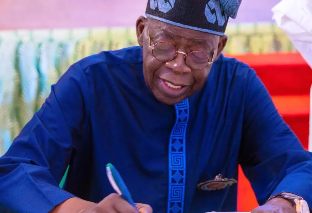 President Tinubu approving of the creation of the ministry of livestock development