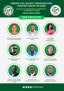 CSOSG-SDGs Nigeria gets new executive